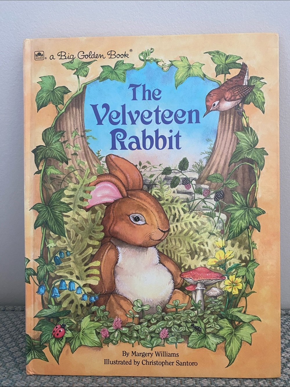 1990 A Big Golden Book The Velveteen Rabbit christmas gifts
